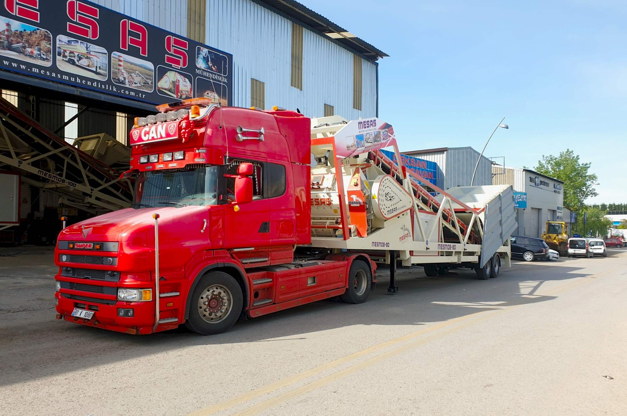 Mobil Beton Santrali